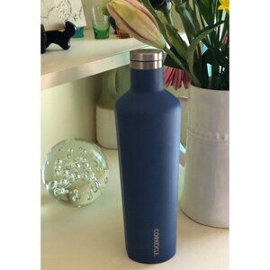 Corkcicle Matte Blue Steel 16oz Canteen